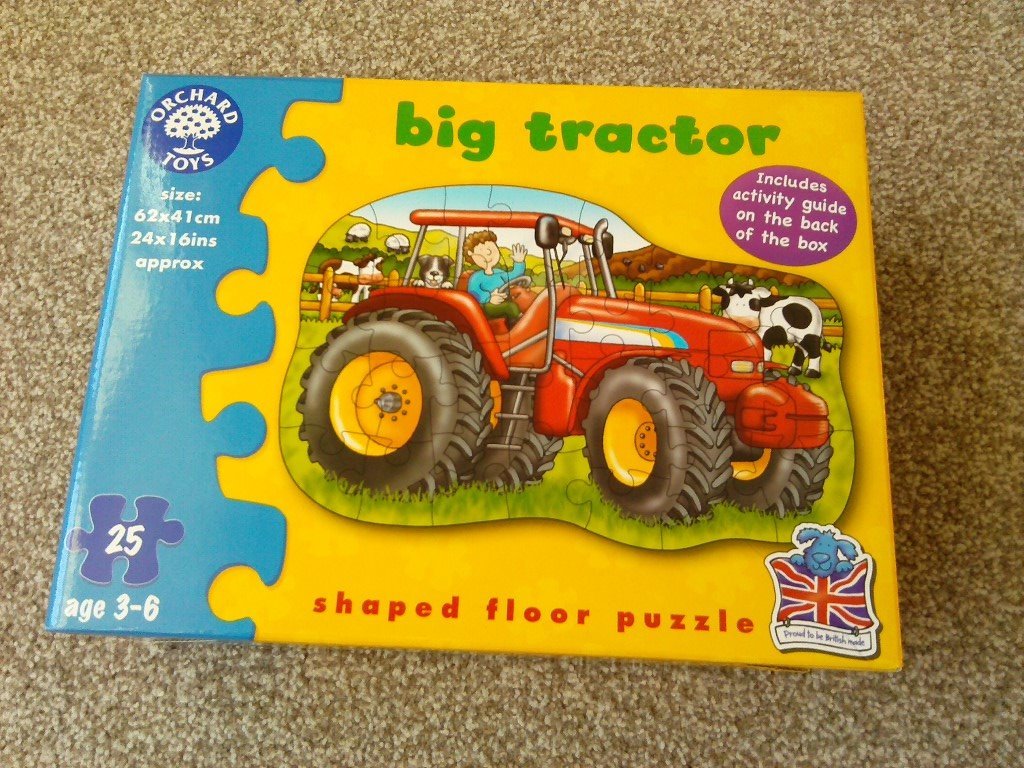 orchard toys tractor puzzle